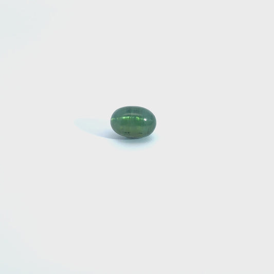 Cat’s Eye Tourmaline, 2.95ct, Green, Afghanistan