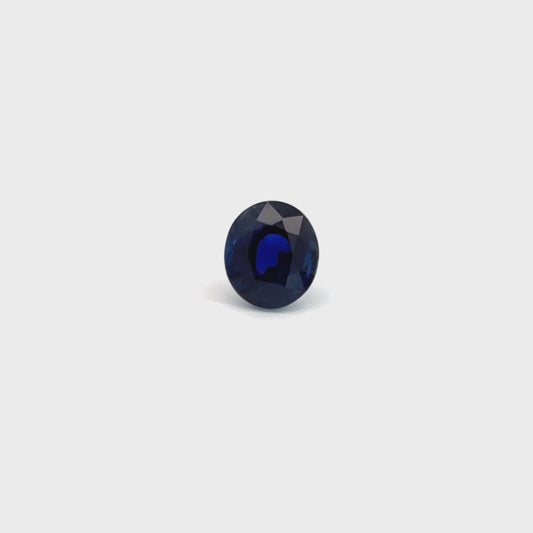 Sapphire, 2.13ct, Vivid Blue, No heat, Thailand/Cambodia