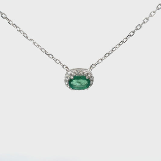 Emerald Horizontal Pendant