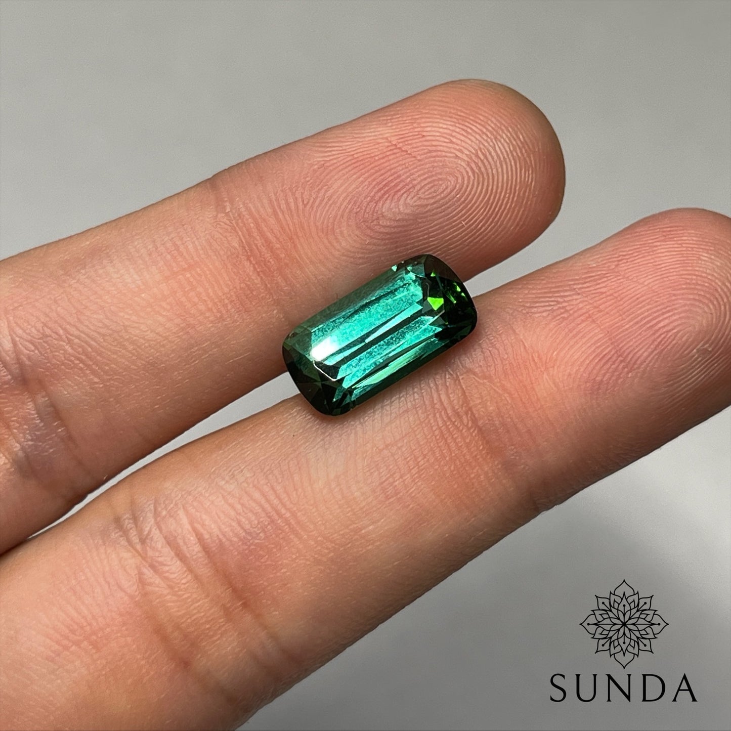 6.47ct Bluish Green Indicolite Tourmaline