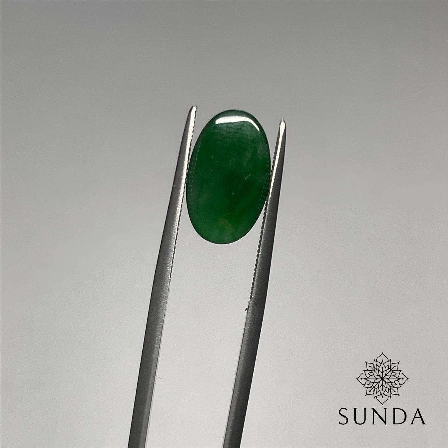 Jadeite, 3.47ct, Green, Type A, Burma