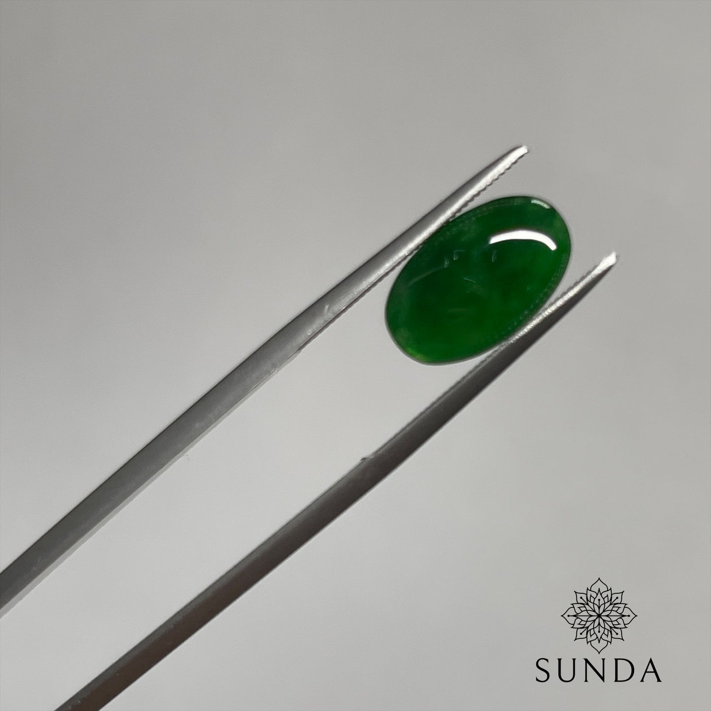 Jadeite, 3.24ct, Green, Type A, Burma