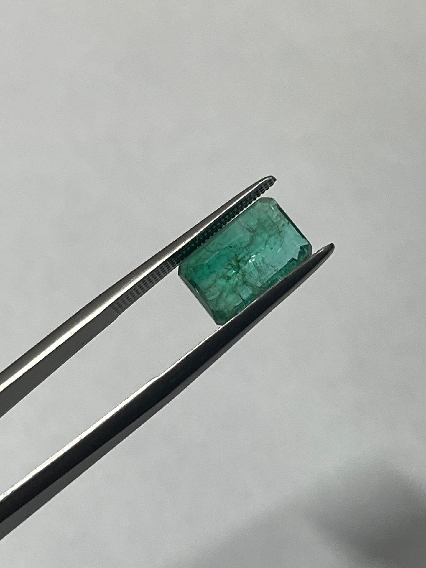 3.41ct Emerald with Moderate Oil, Zambia