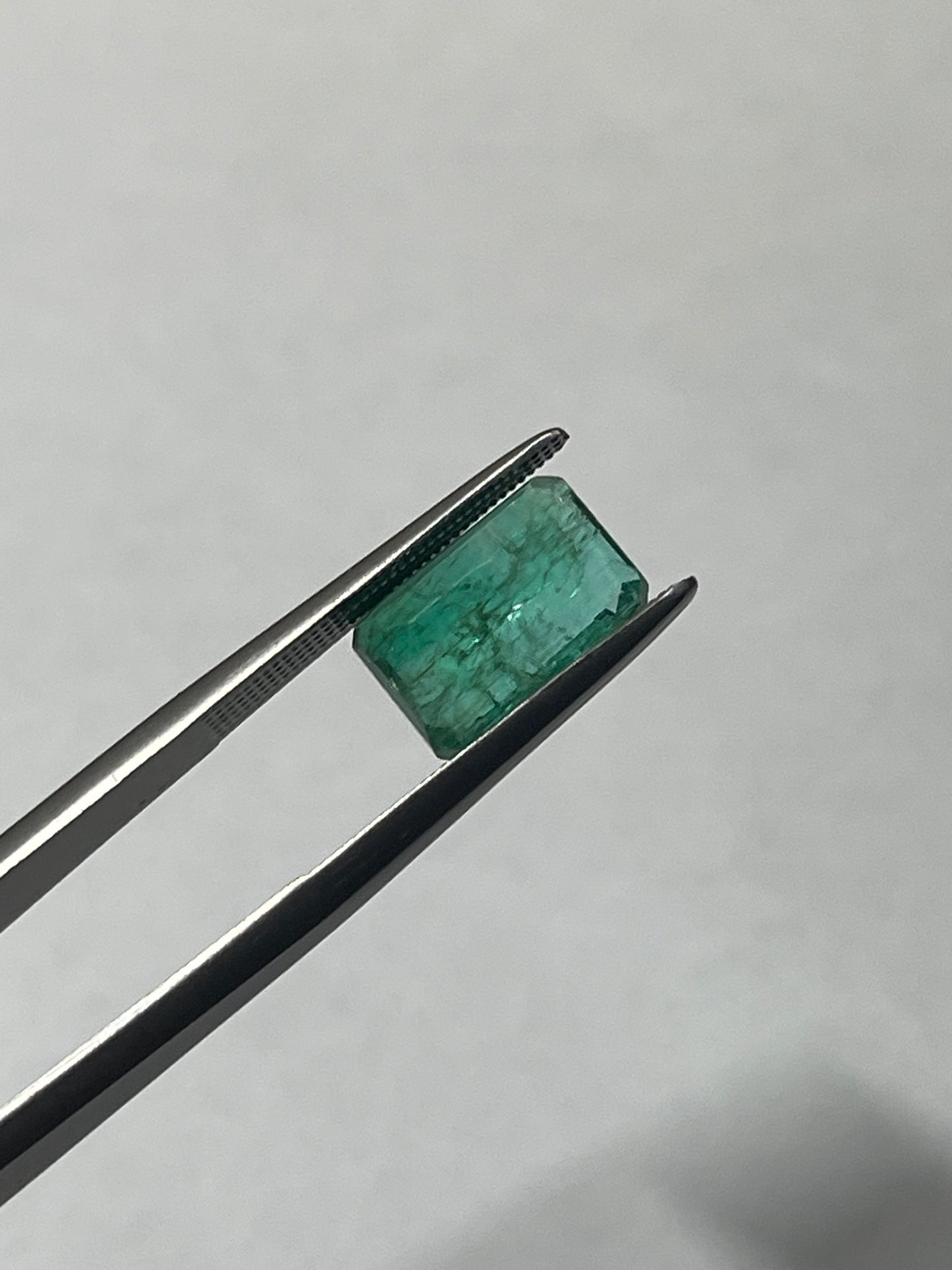 3.41ct Emerald with Moderate Oil, Zambia