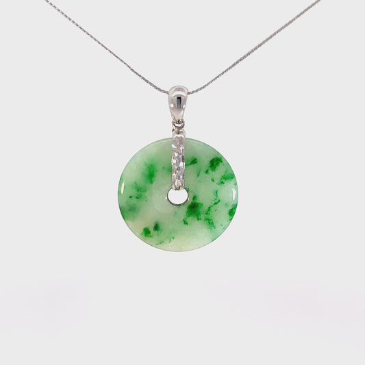 Jadeite Pendant Coin