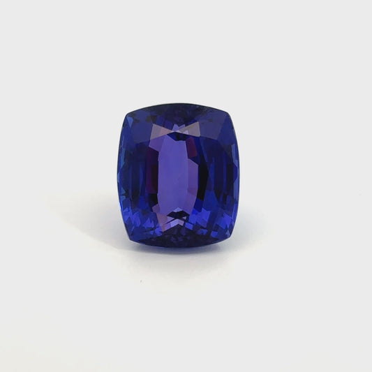 14.68 克拉蓝紫色坦桑石，坦桑尼亚